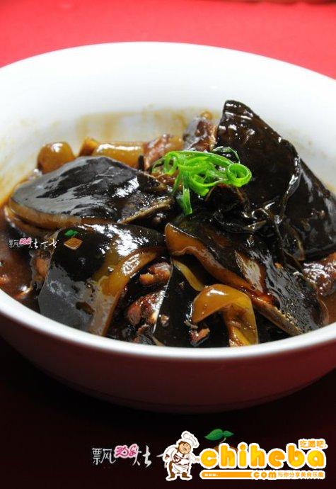 细说到徽州人家拜年必吃的一碗面----豆干茶笋肉丝面（茶蛋）